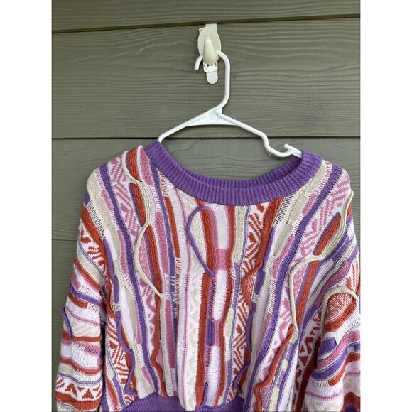 Forever 21 vintage coogi style sweater - Picture 2 of 4